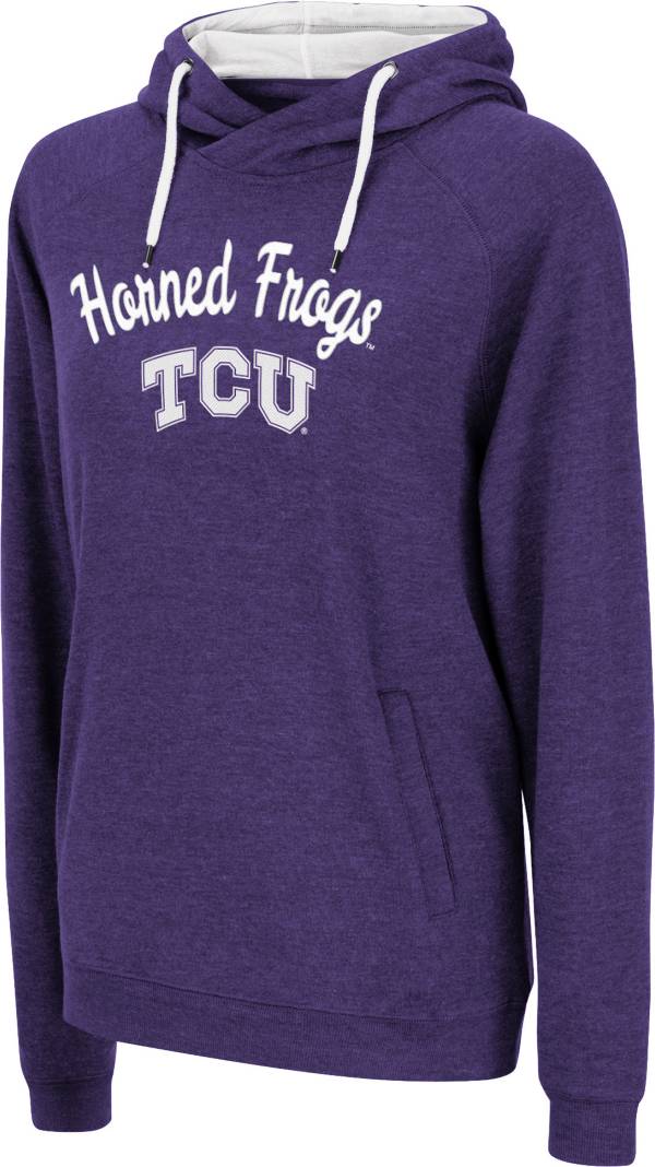 Colosseum Women's TCU Horned Frogs Purple Pullover Hoodie
