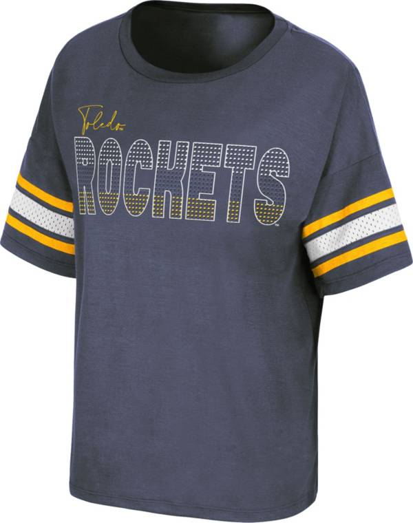 Colosseum Women's Toledo Rockets Midnight Blue Janis T-Shirt