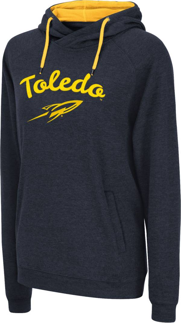 Colosseum Women's Toledo Rockets Midnight Blue Pullover Hoodie