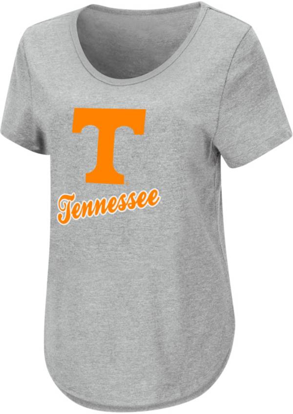 Colosseum Women's Tennessee Volunteers Grey T-Shirt