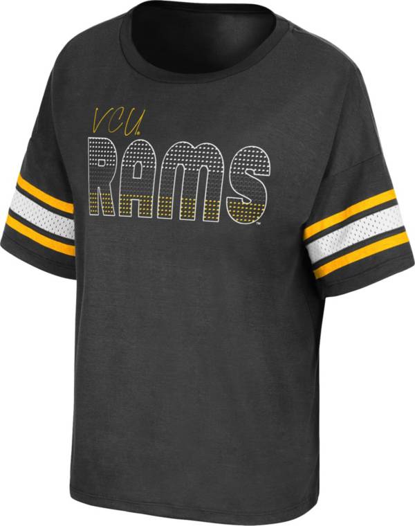 Colosseum Women's VCU Rams Black Janis T-Shirt