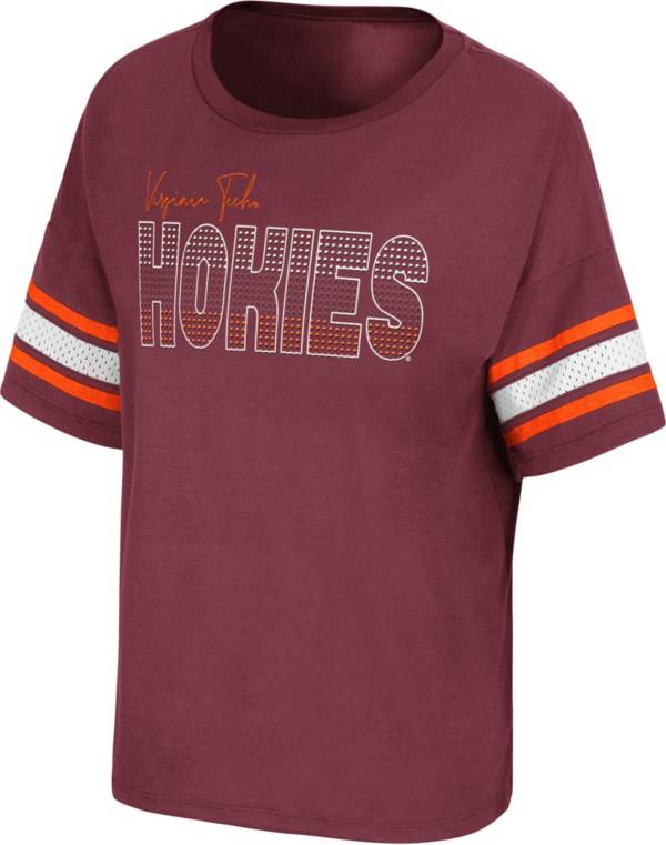 Colosseum Women's Virginia Tech Hokies Maroon Janis T-Shirt