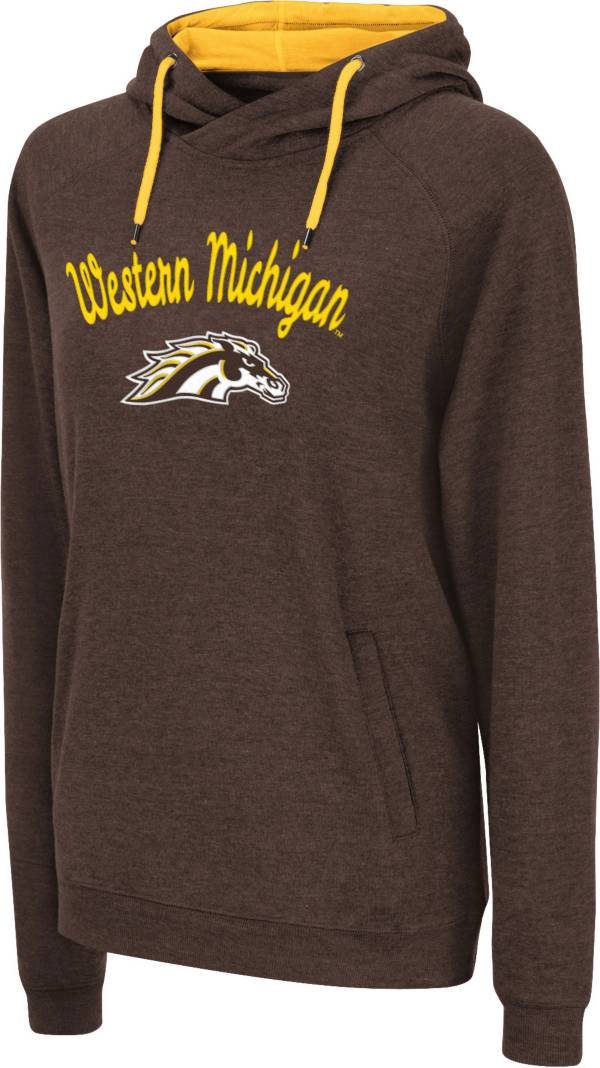 Colosseum Women's Western Michigan Broncos Brown Pullover Hoodie product image