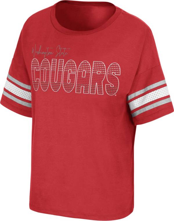 Colosseum Women's Washington State Cougars Crimson Janis T-Shirt