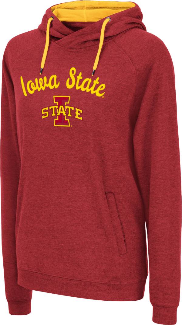 Colosseum Women's Iowa State Cyclones Cardinal Pullover Hoodie