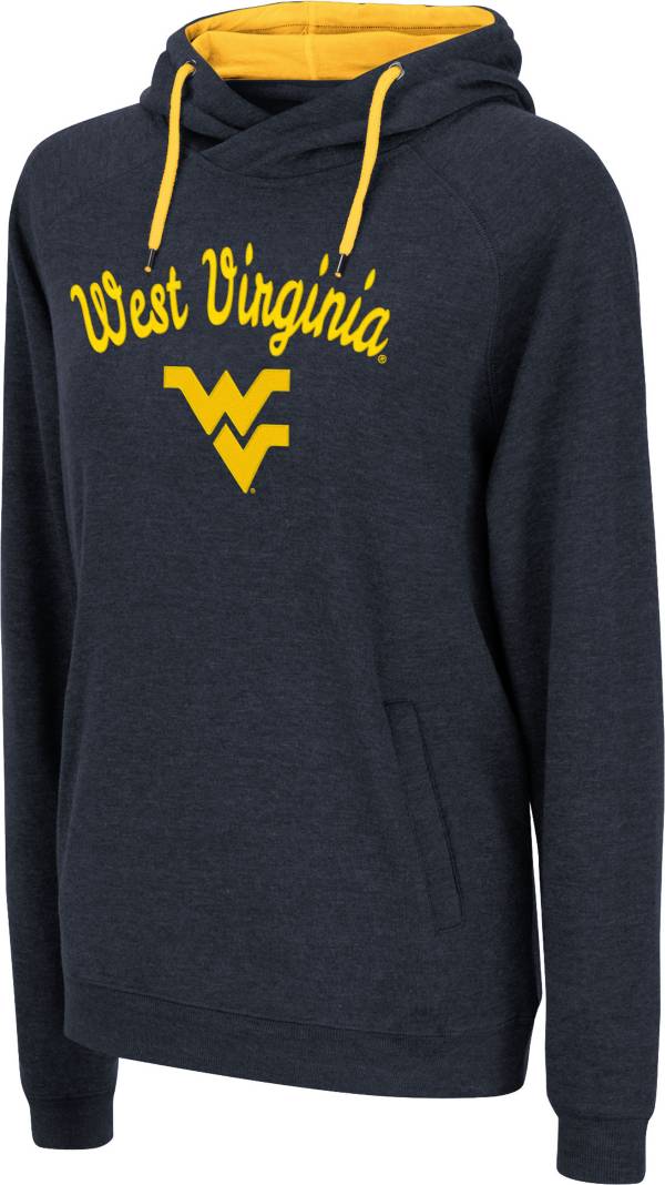 Colosseum Women's West Virginia Mountaineers Blue Pullover Hoodie