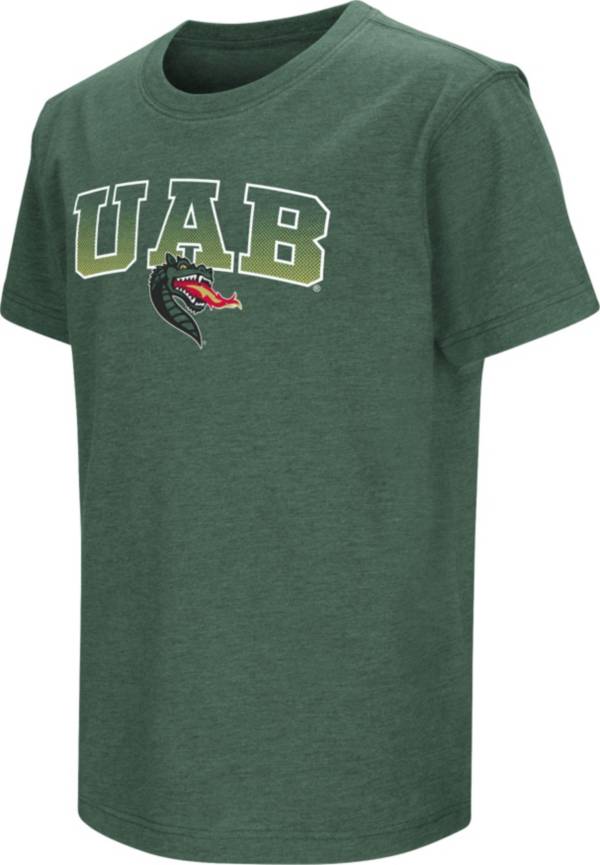 Colosseum Youth UAB Blazers Green Playbook T-Shirt