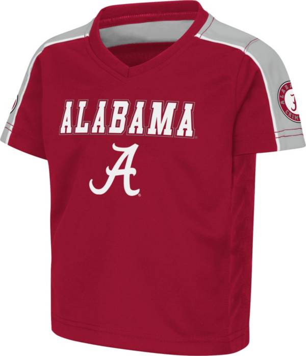 Colosseum Toddler Alabama Crimson Tide Crimson Broller Football Jersey