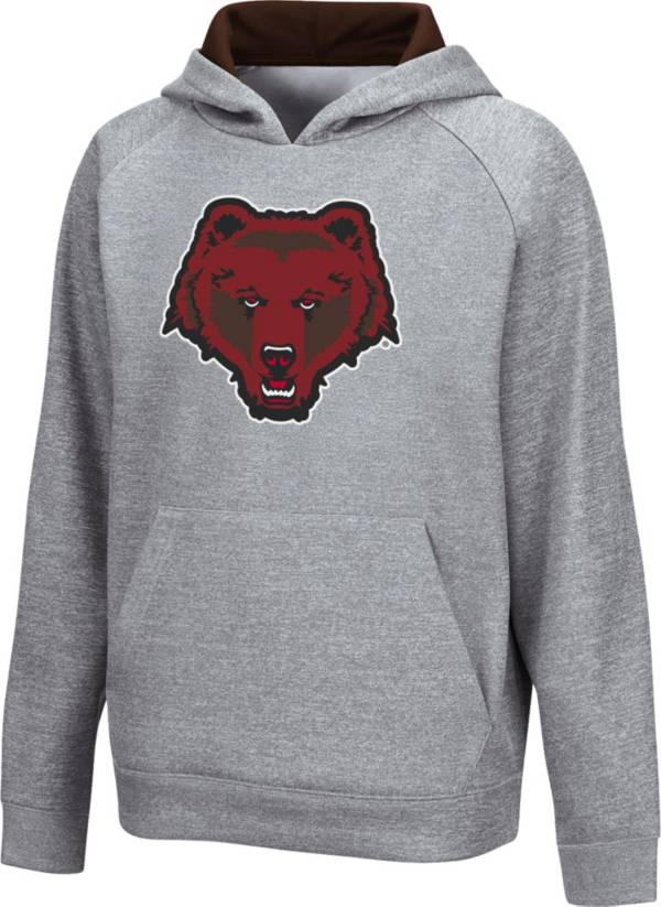 Colosseum Youth Brown University Bears Grey Pullover Hoodie