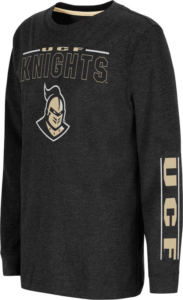 Colosseum Youth UCF Knights Black West Long Sleeve T-Shirt product image
