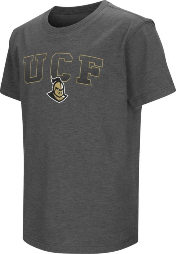 Colosseum Youth UCF Knights Grey Dual Blend T-Shirt