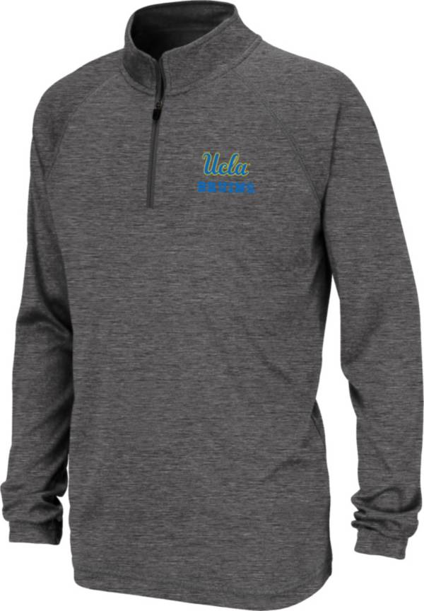 Colosseum Youth UCLA Bruins Grey Quarter-Zip Pullover Shirt product image