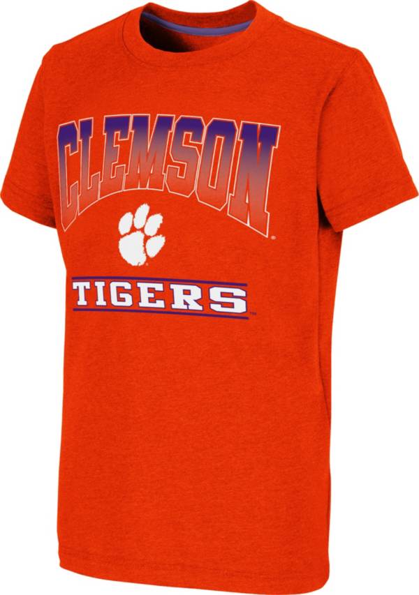 Colosseum Youth Clemson Tigers Orange Toffee T-Shirt