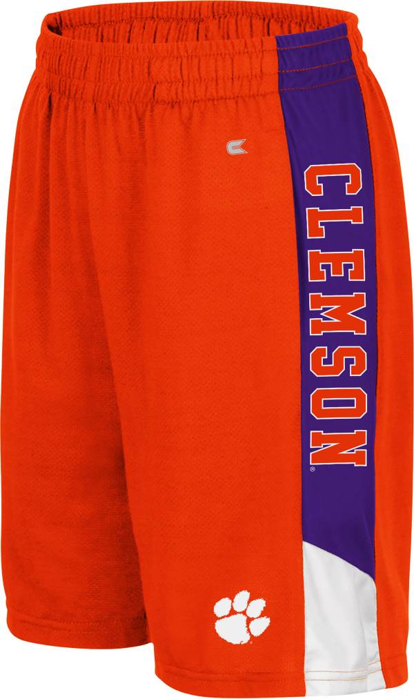 Colosseum Youth Clemson Tigers Orange Wonkavision Shorts