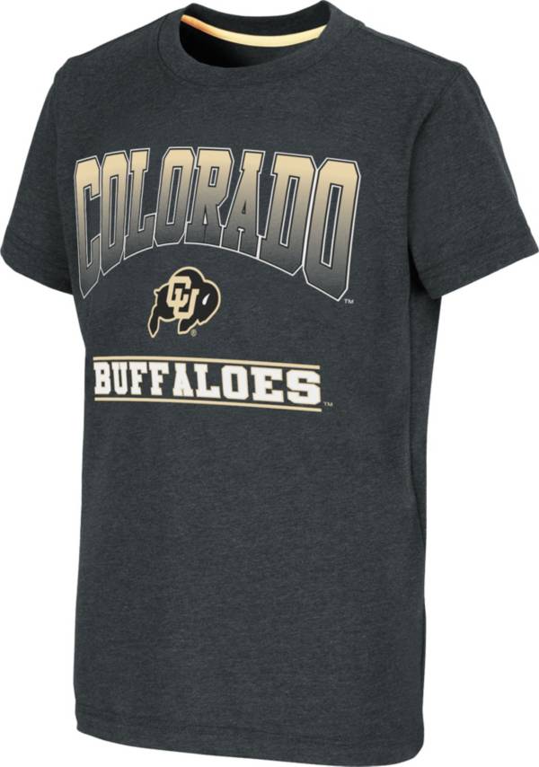 Colosseum Youth Colorado Buffaloes Black Toffee T-Shirt