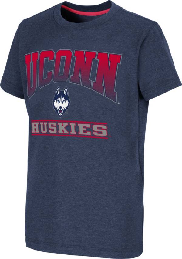 Colosseum Youth UConn Huskies Blue Toffee T-Shirt