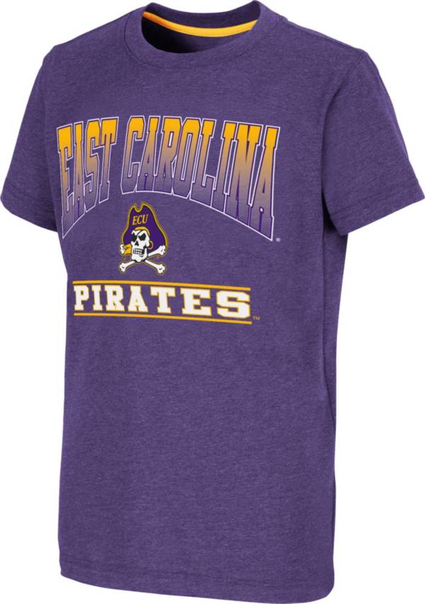 Colosseum Youth East Carolina Pirates Purple Toffee T-Shirt