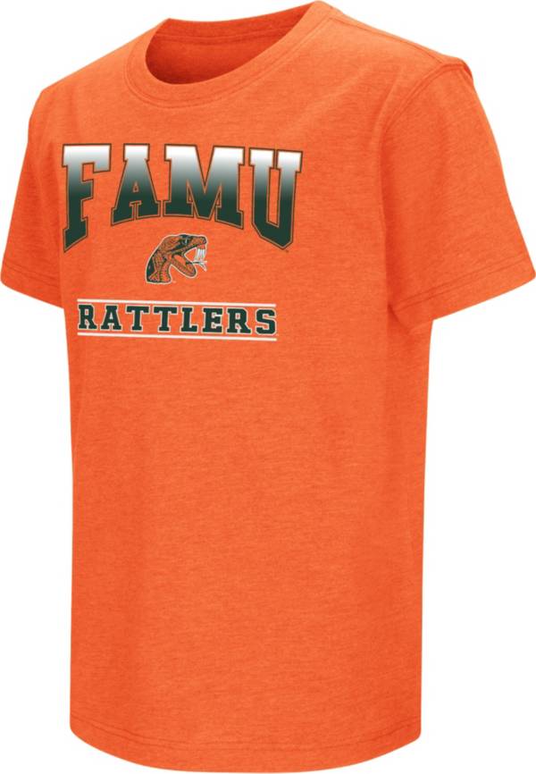 Colosseum Youth Florida A&M Ramblers Orange Dual Blend T-Shirt