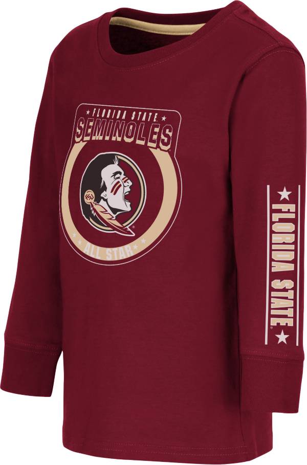 Colosseum Toddler Florida State Seminoles Maroon Long Sleeve T-Shirt