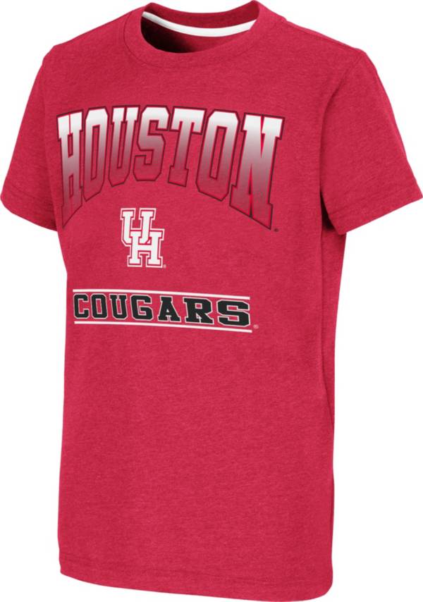 Colosseum Youth Houston Cougars Red Toffee T-Shirt