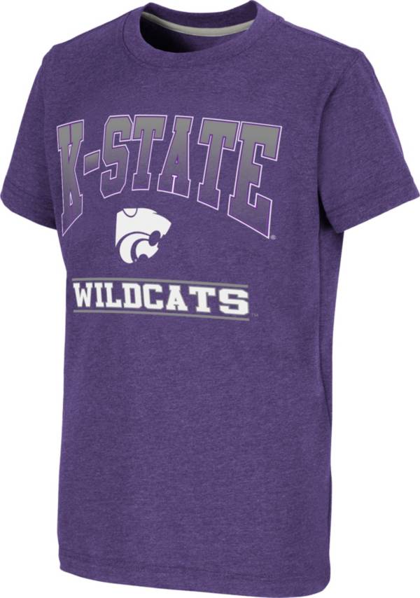 Colosseum Youth Kansas State Wildcats Purple Toffee T-Shirt