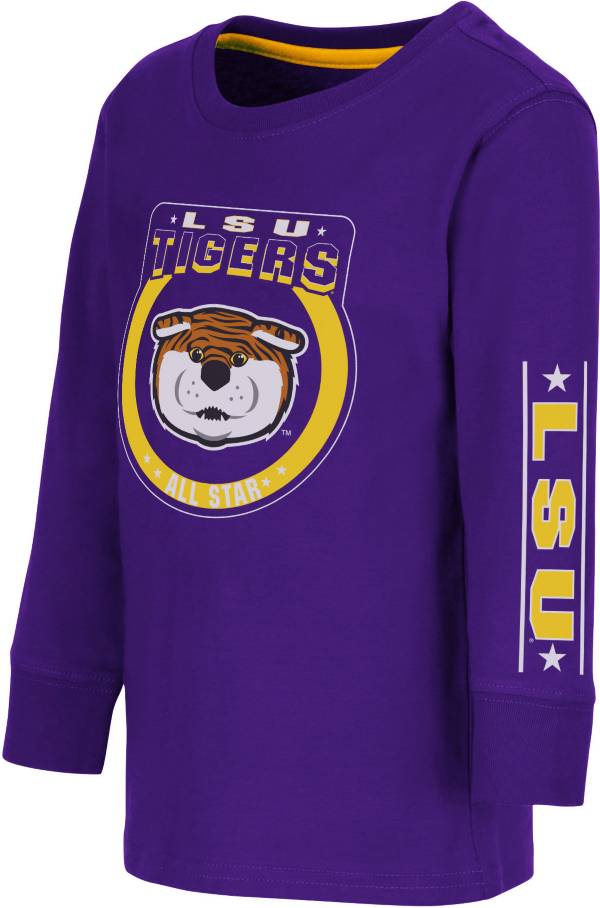 Colosseum Toddler LSU Tigers Purple Long Sleeve T-Shirt