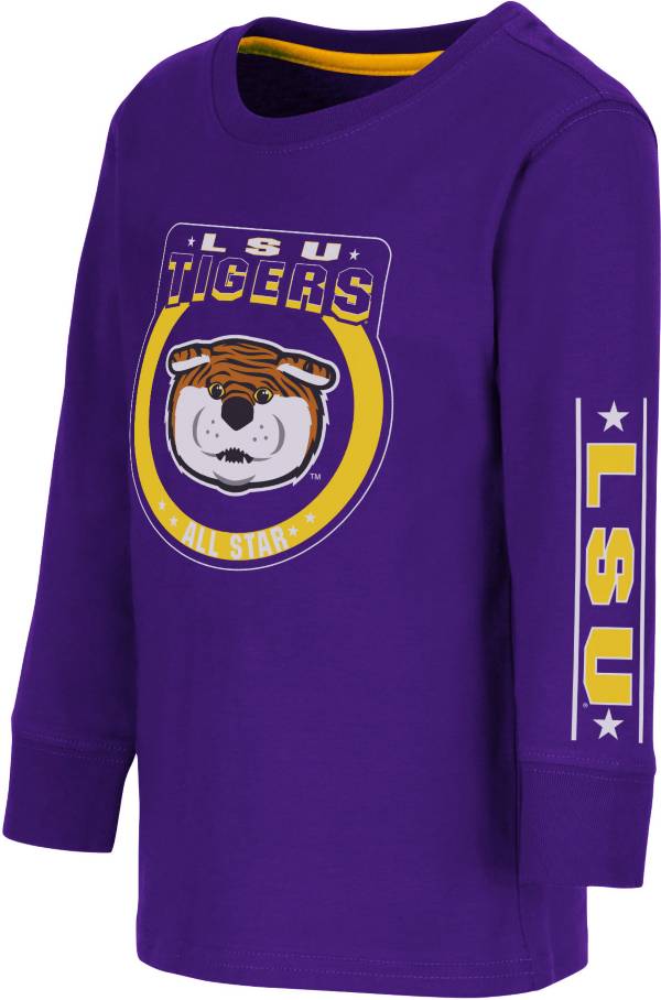 Colosseum Toddler LSU Tigers Purple Long Sleeve T-Shirt product image