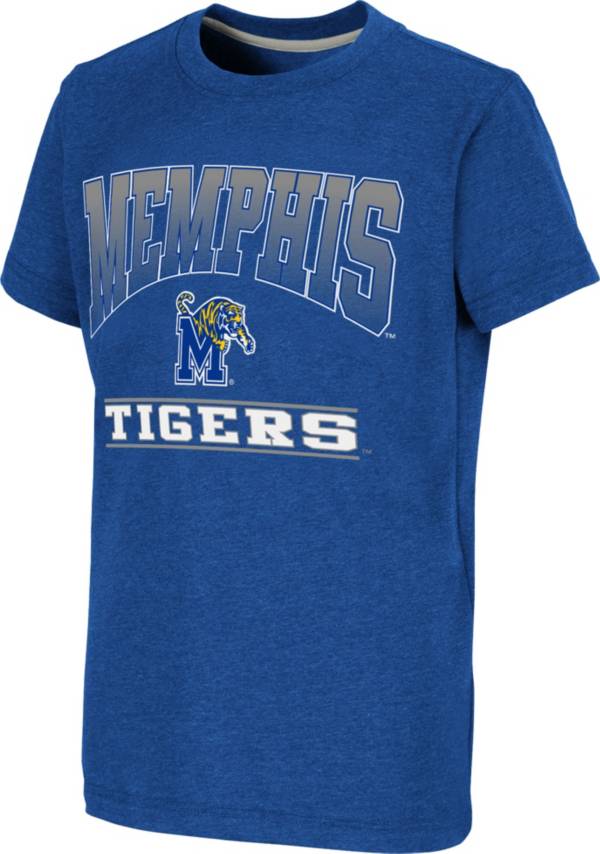 Colosseum Youth Memphis Tigers Blue Toffee T-Shirt