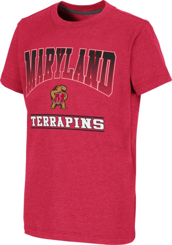 Colosseum Youth Maryland Terrapins Red Toffee T-Shirt