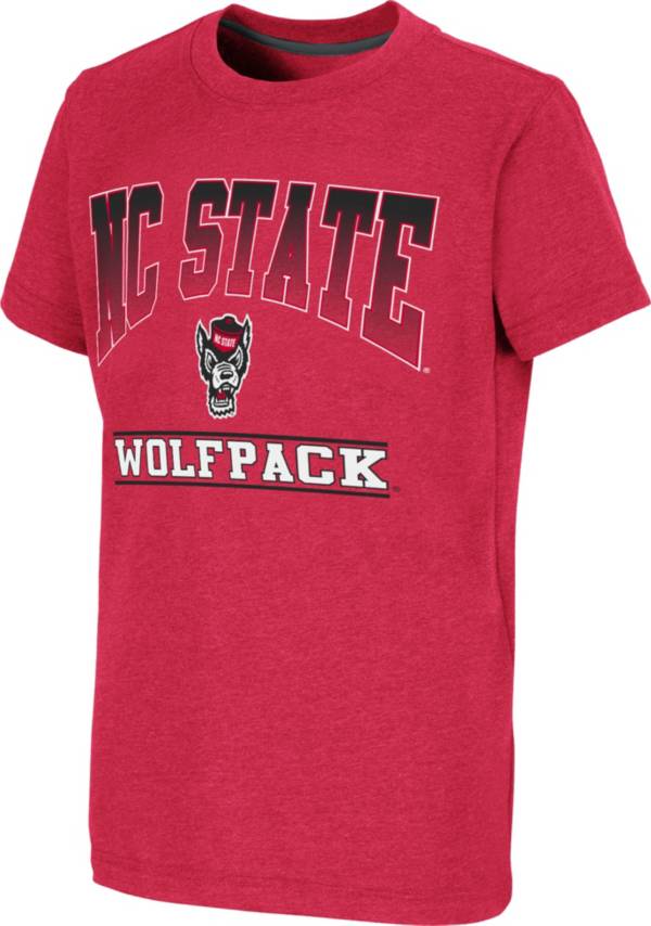 Colosseum Youth NC State Wolfpack Red Toffee T-Shirt