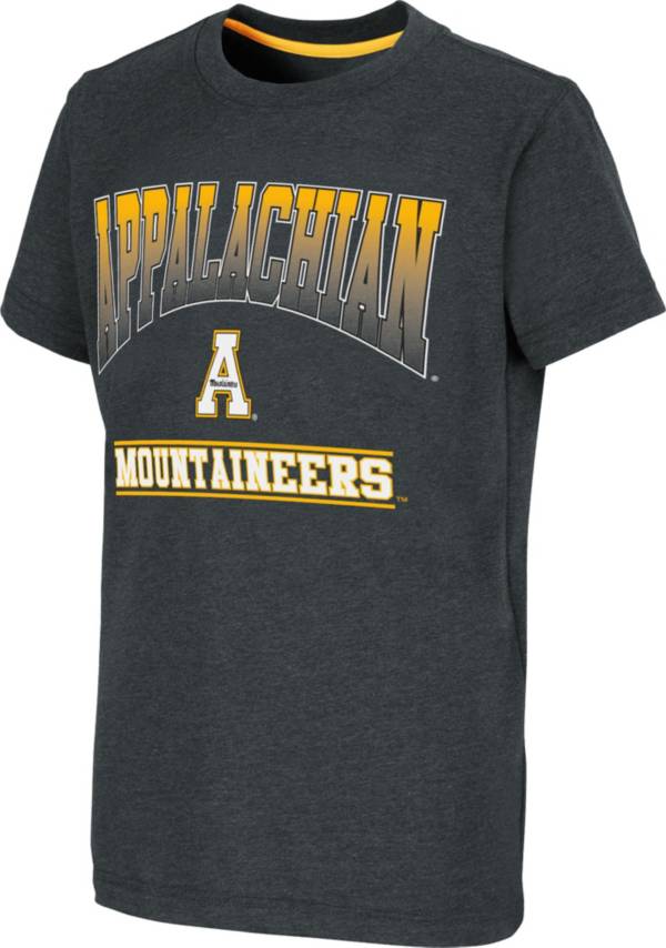 Colosseum Youth Appalachian State Mountaineers Black Toffee T-Shirt