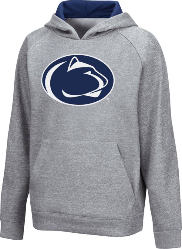 Colosseum Youth Penn State Nittany Lions Grey Pullover Hoodie