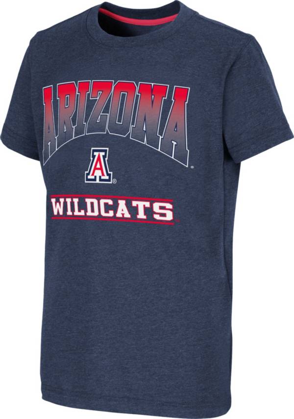 Colosseum Youth Arizona Wildcats Navy Toffee T-Shirt