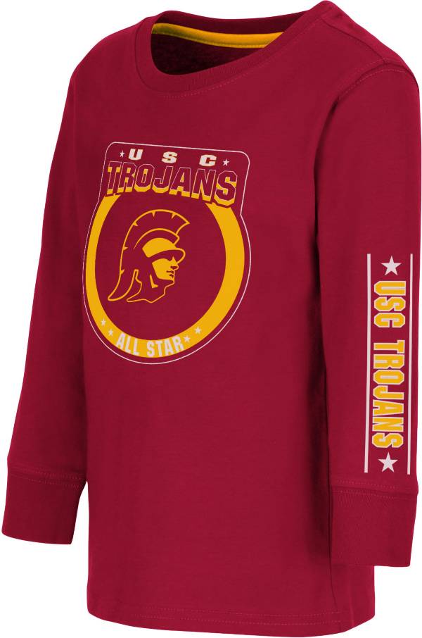 Colosseum Toddler USC Trojans Cardinal Long Sleeve T-Shirt