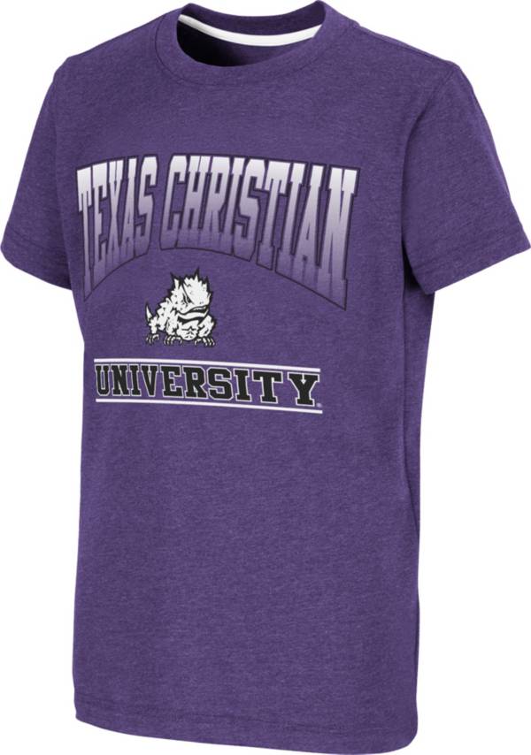Colosseum Youth TCU Horned Frogs Purple Toffee T-Shirt
