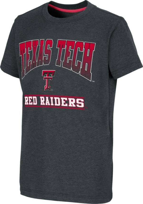 Colosseum Youth Texas Tech Red Raiders Black Toffee T-Shirt