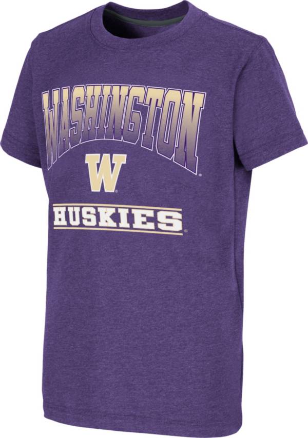 Colosseum Youth Washington Huskies Purple Toffee T-Shirt