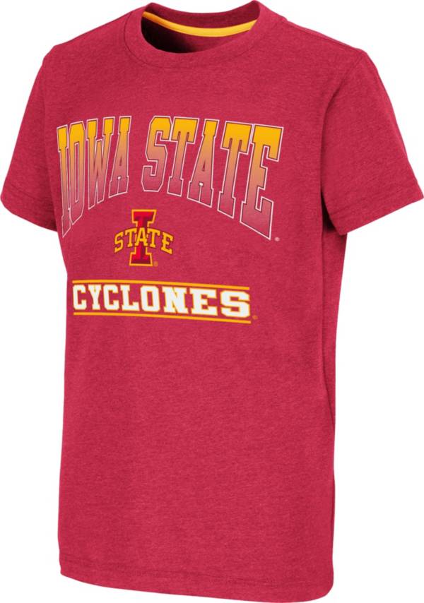 Colosseum Youth Iowa State Cyclones Cardinal Toffee T-Shirt