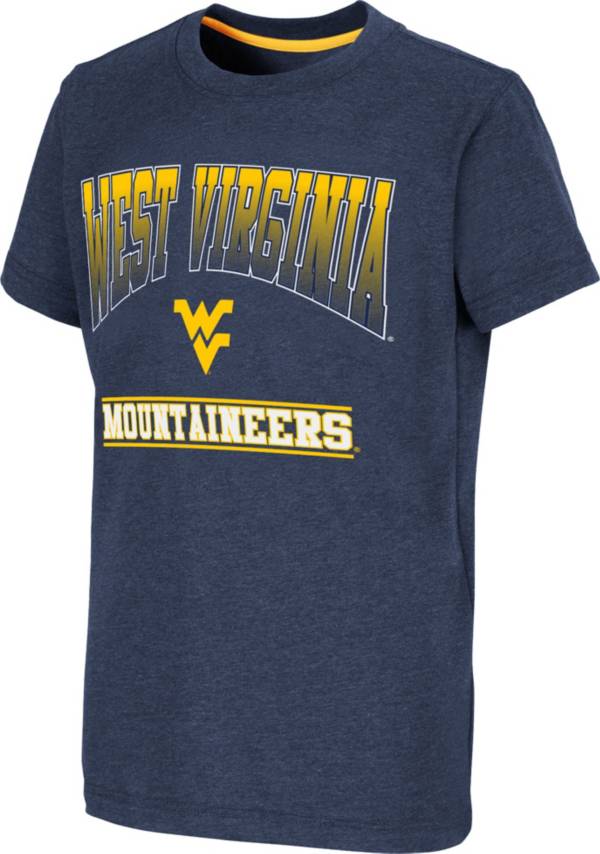 Colosseum Youth West Virginia Mountaineers Blue Toffee T-Shirt