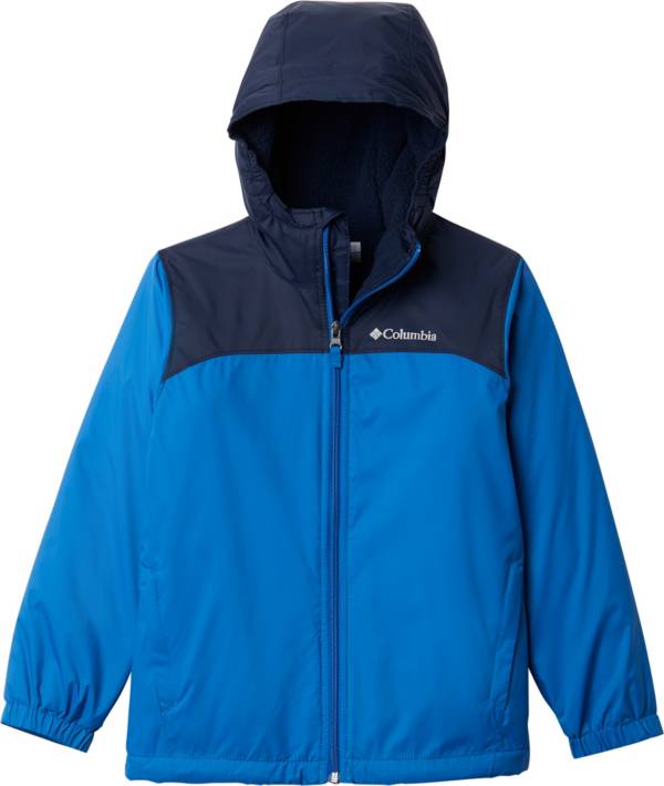 Columbia Boys' Glennaker Sherpa Lined Rain Jacket