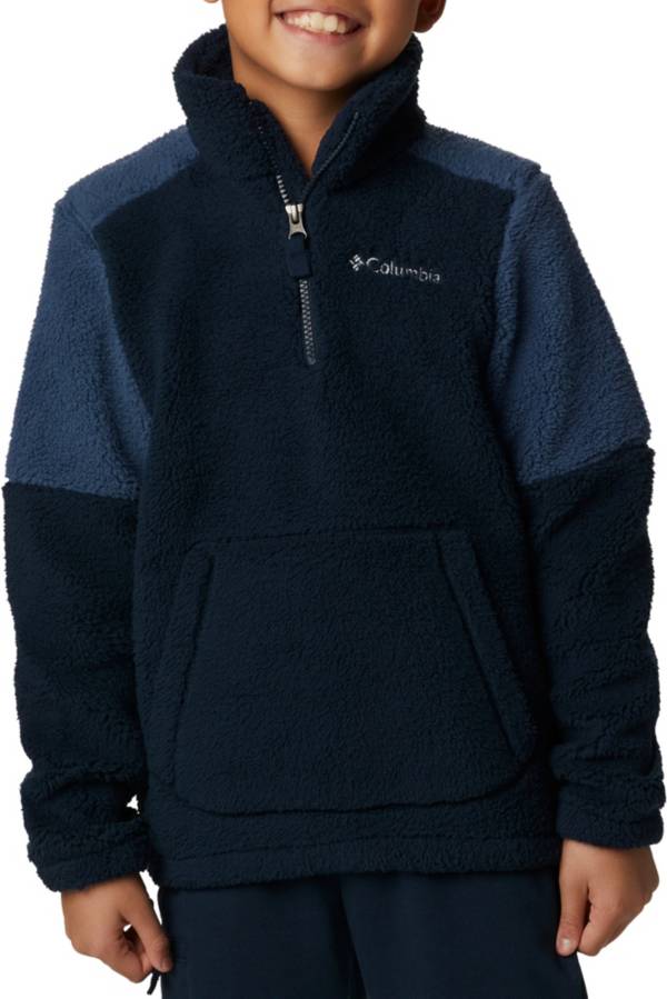 Columbia Boy's Rugged Ridge III Sherpa 1/2 Zip Pullover