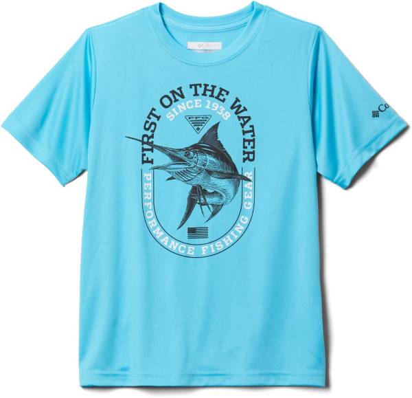 Columbia Youth Terminal Tackle PFG First On Water Short Sleeve Shirt product image