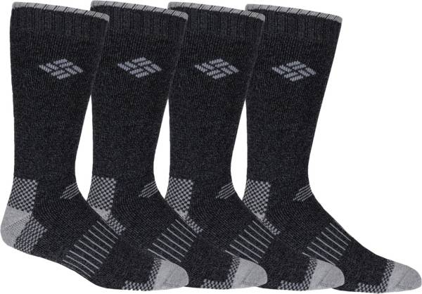 Columbia Men's Moisture Control Crew Sock - 4 Pack