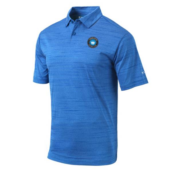 Columbia Men's Charlotte FC Set Blue Polo