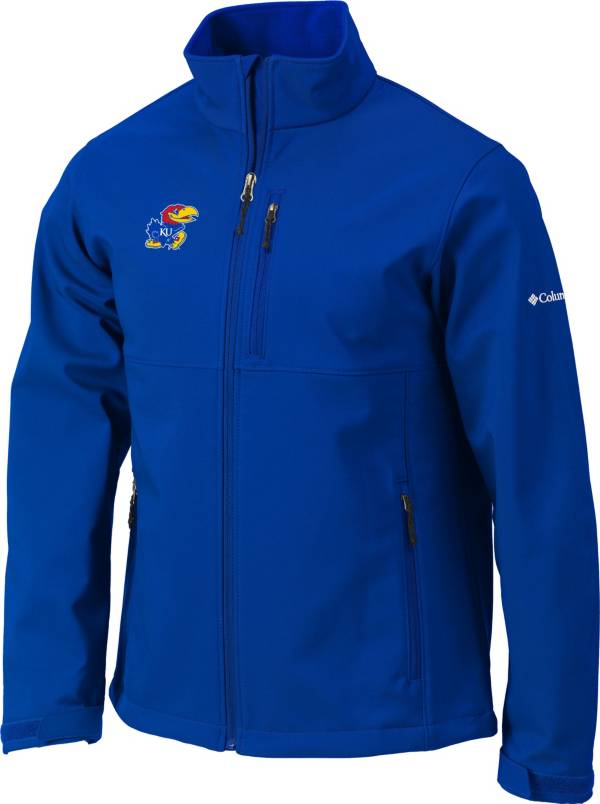 Columbia Men's Kansas Jayhawks Blue Ascender Full-Zip Jacket product image