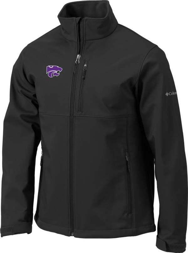 Columbia Men's Kansas State Wildcats Black Ascender Full-Zip Jacket