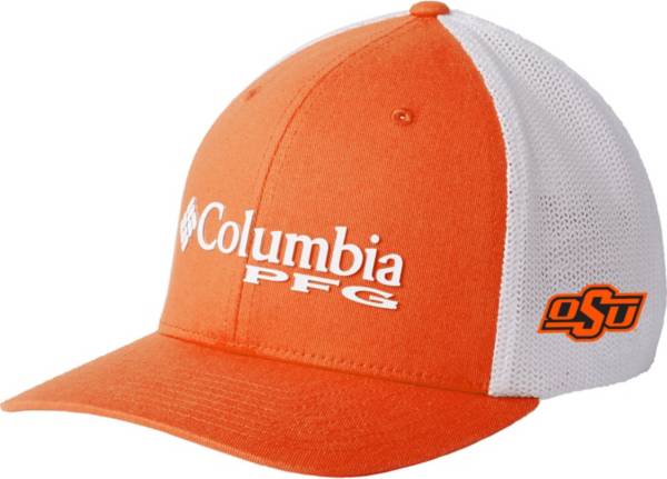 Columbia Men's Oklahoma State Cowboys Orange PFG Mesh Adjustable Hat product image