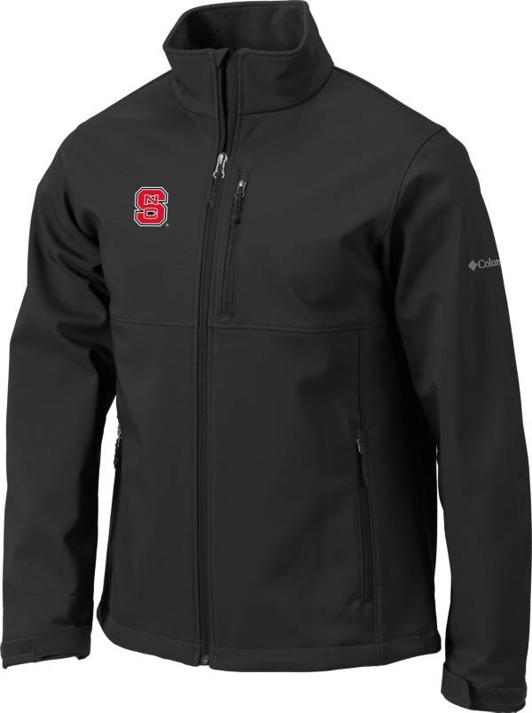 Columbia Men's NC State Wolfpack Black Ascender Full-Zip Jacket