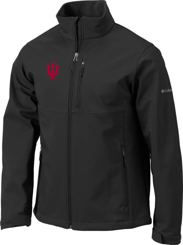 Columbia Men's Indiana Hoosiers Black Ascender Full-Zip Jacket