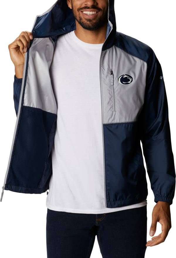 Columbia Men's Penn State Nittany Lions Blue Flash Forward Full-Zip Jacket